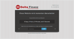 Desktop Screenshot of deltafinanz.ch